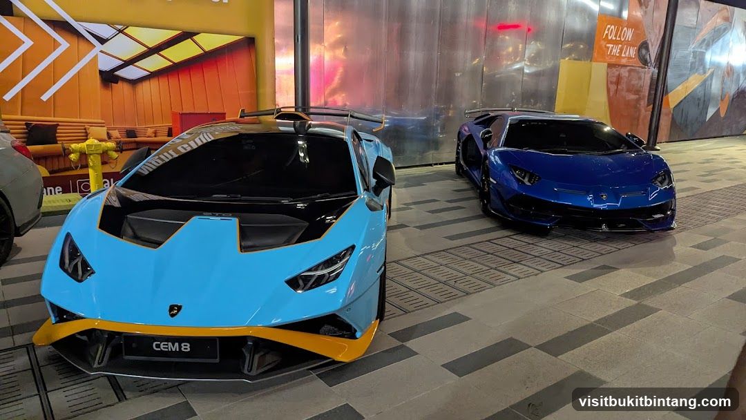 Two Luxury Sports Cars