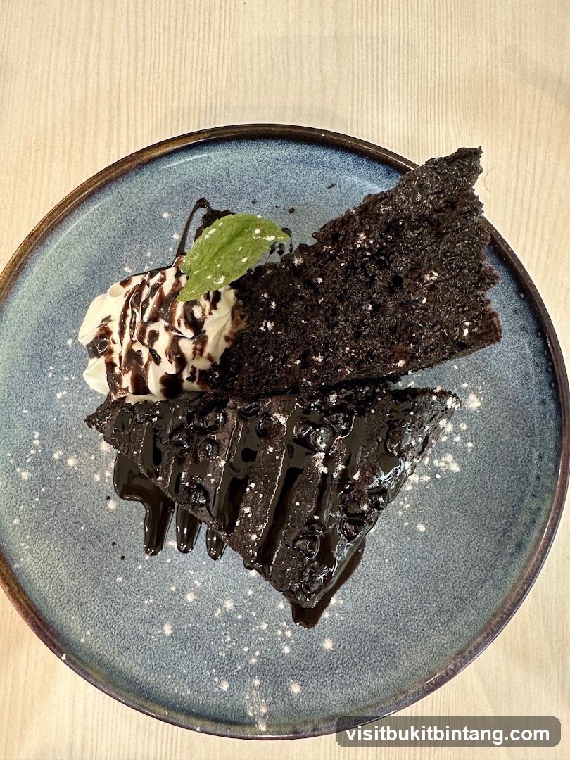 Chocolate Cake with Whipped Cream