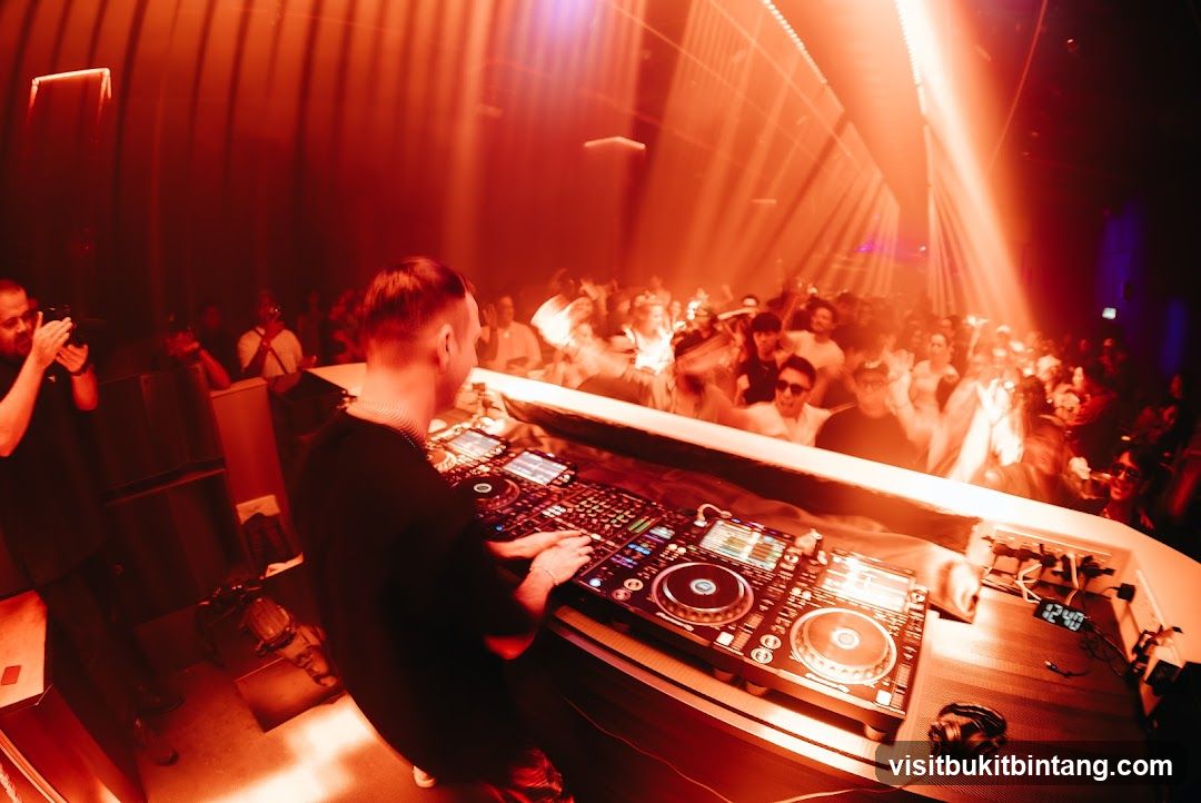 DJ performing in a club