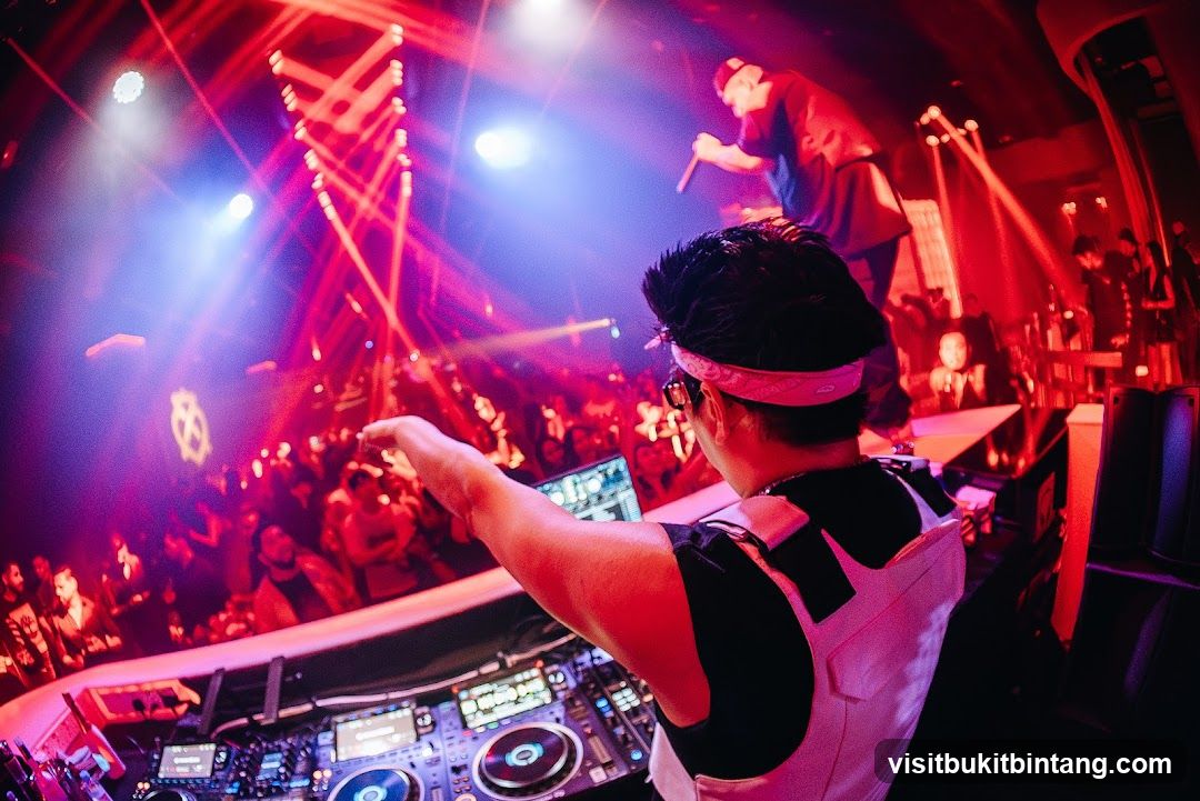DJ performing at a nightclub