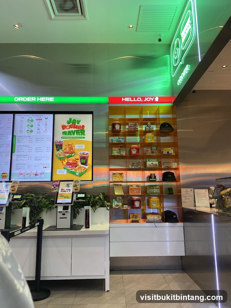 Fast Food Restaurant Interior