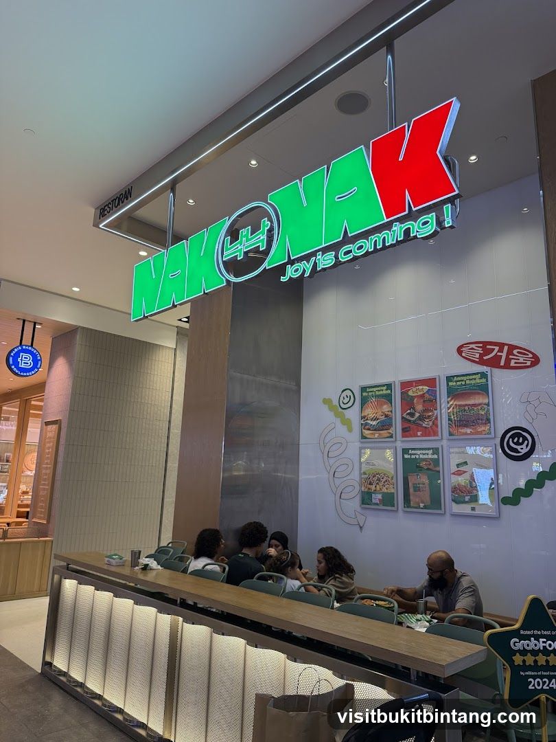 Restaurant Interior with Signage