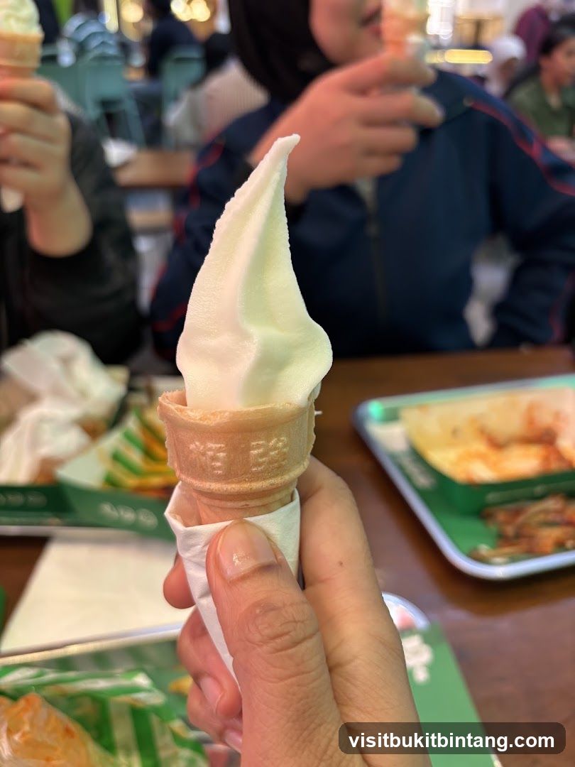Soft Serve Ice Cream Cone