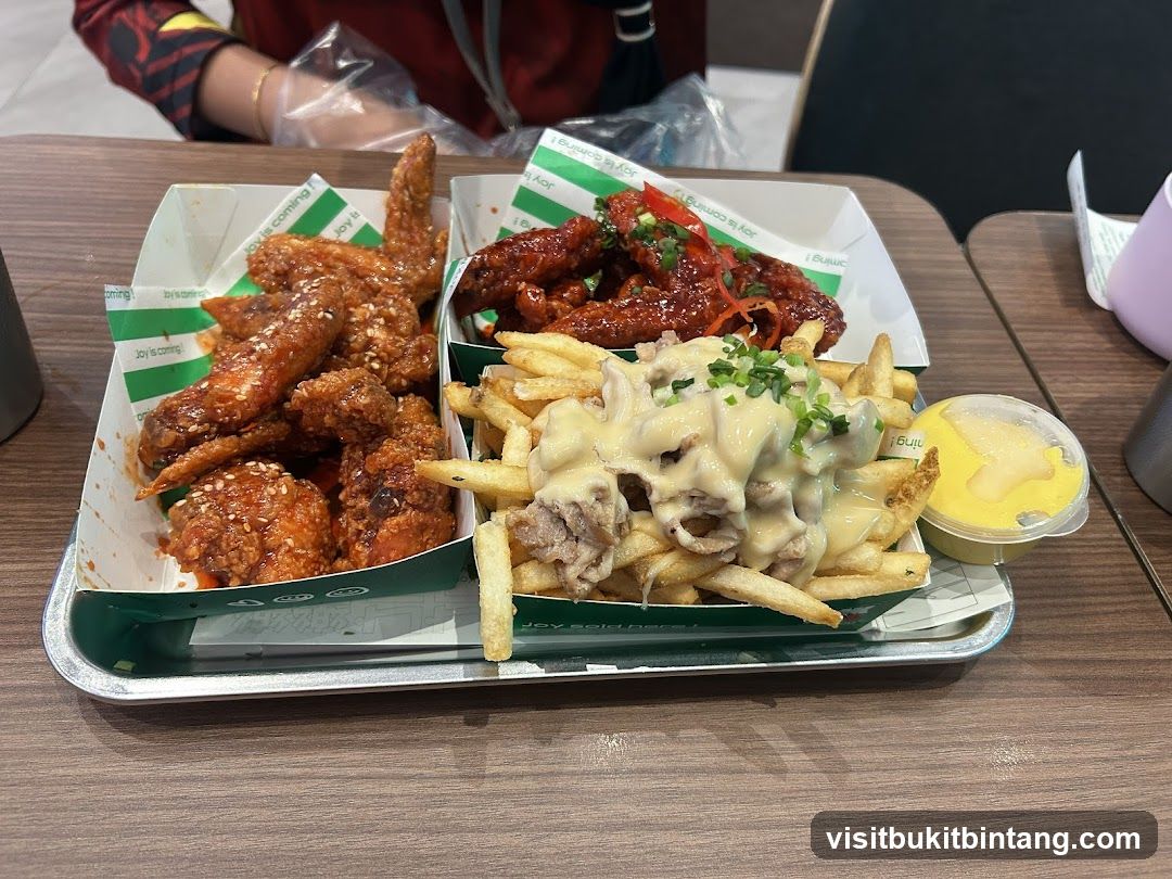 Fried Chicken and Fries