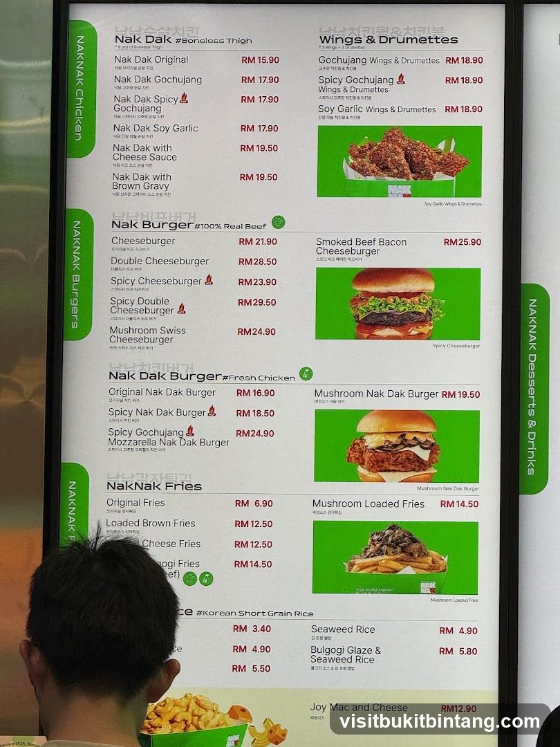 NAKNAK Chicken, Burgers, Fries, Desserts & Drinks