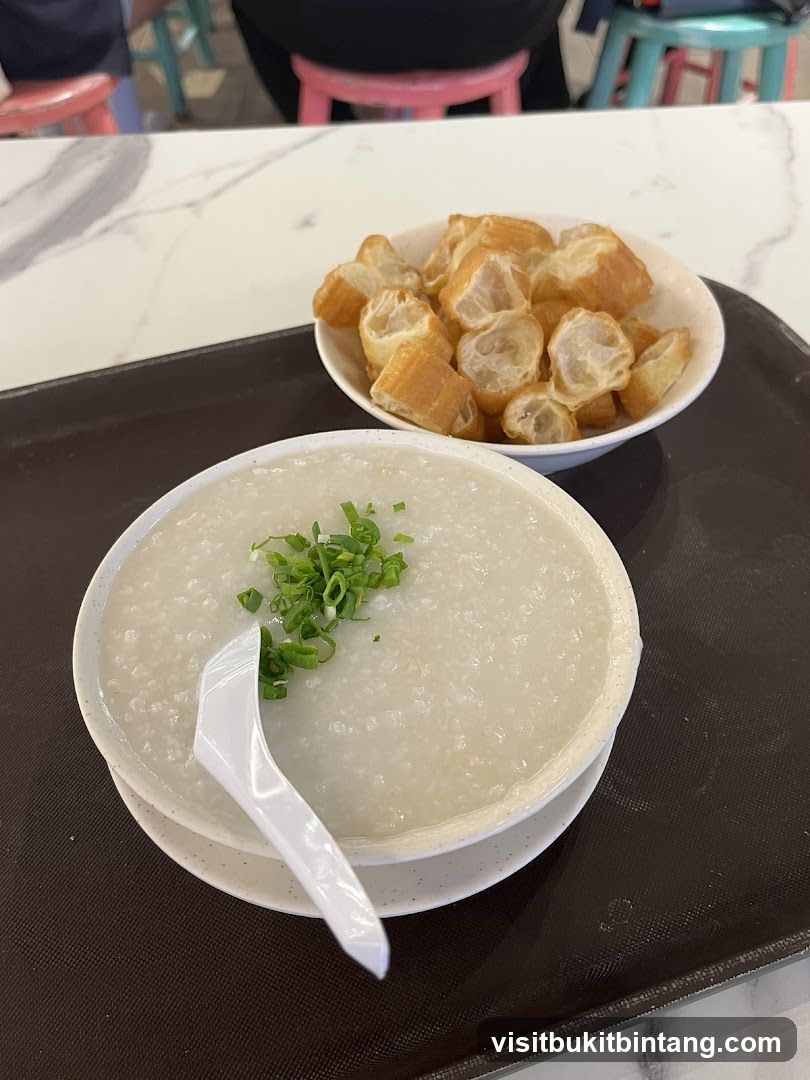 Congee and Fried Dough Sticks