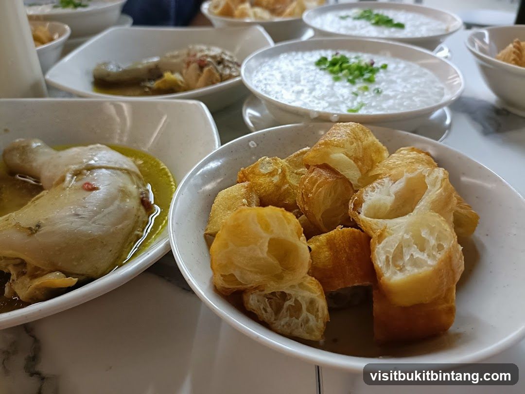 Congee and Fried Dough Sticks