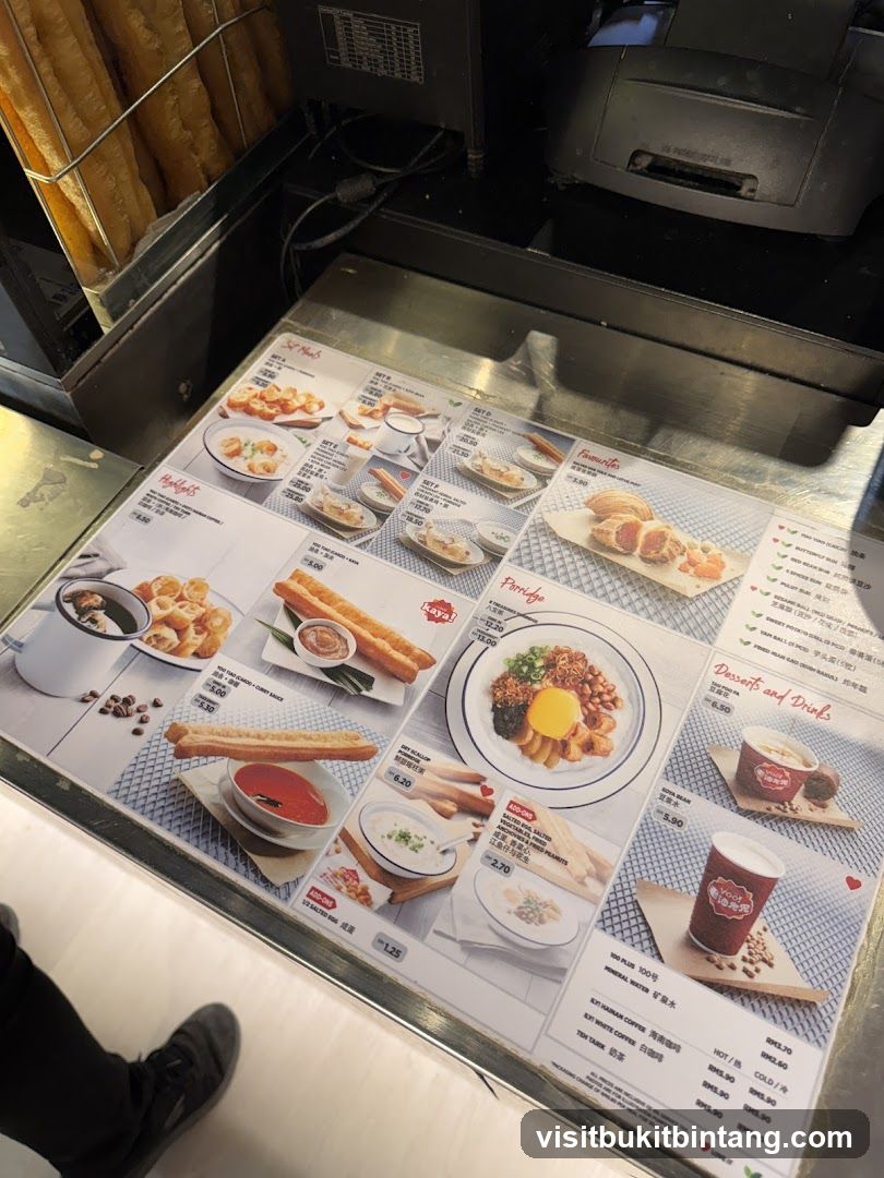 Sit Ma's Menu