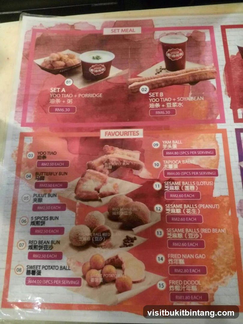 Set Meal & Favourites