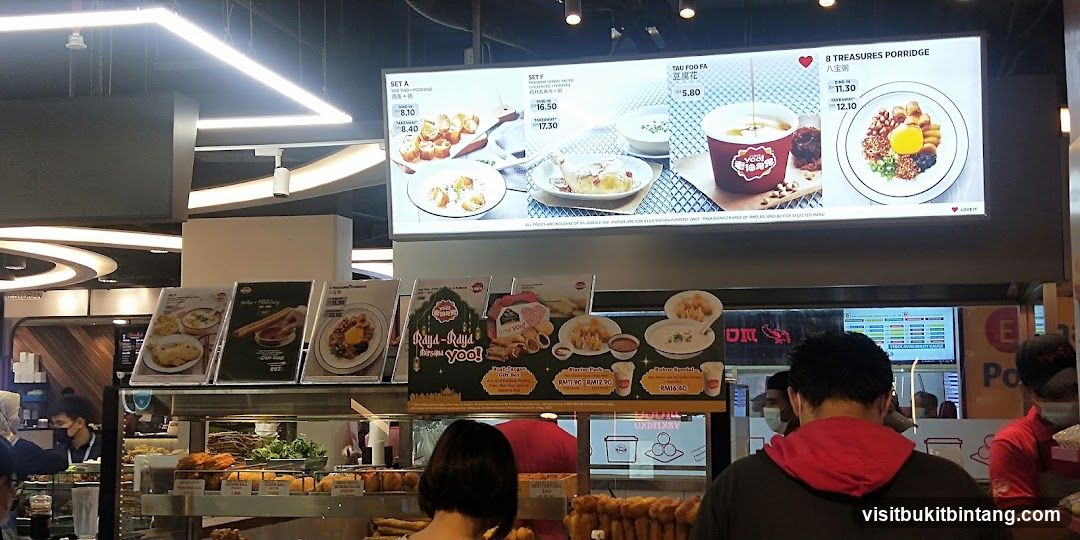 Food Menu Display