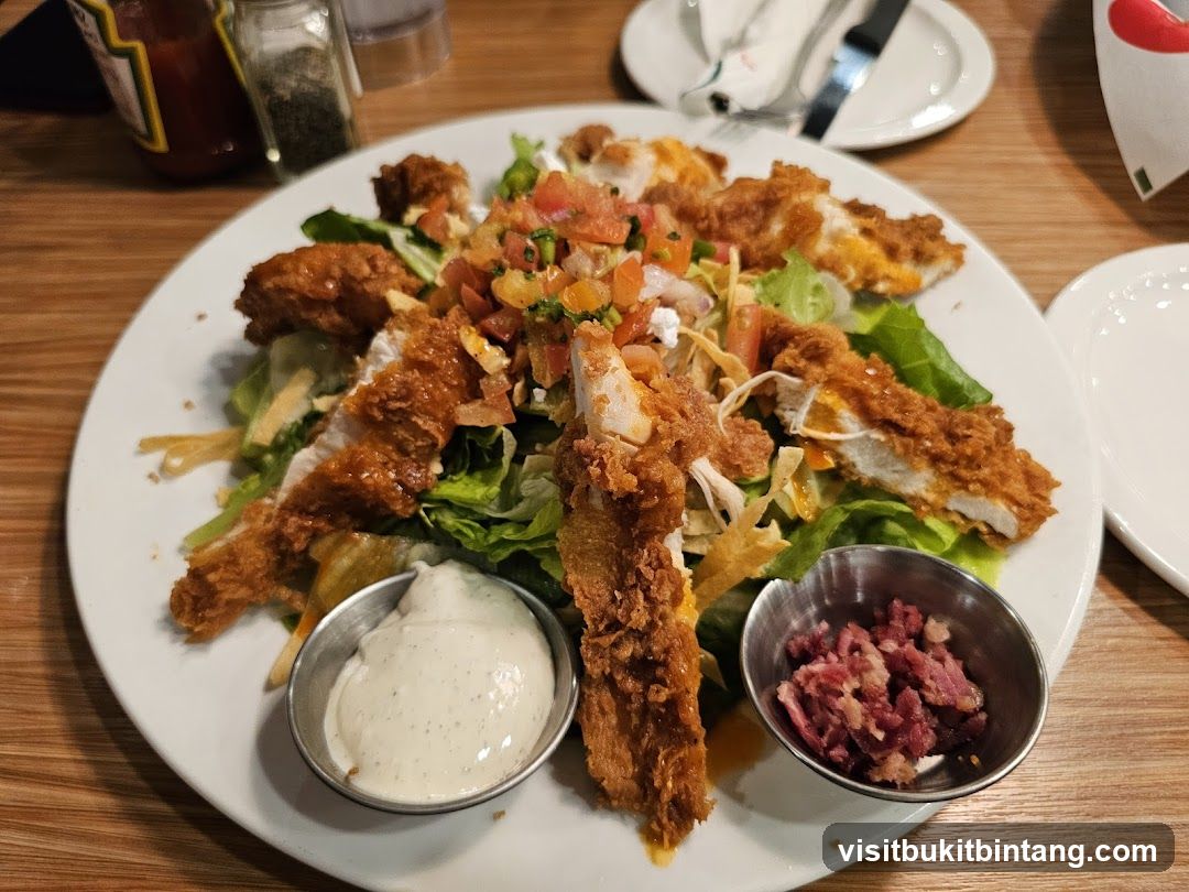 Crispy Chicken Salad