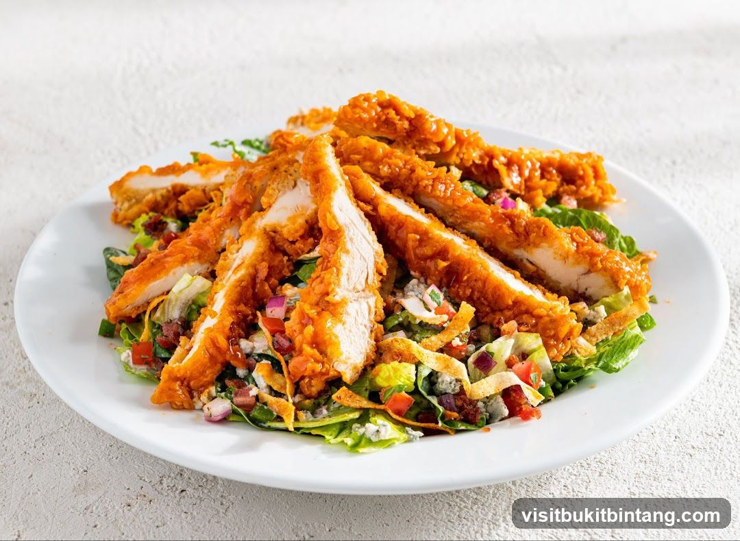 Crispy Chicken Salad