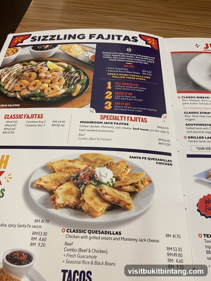 SIZZLING FAJITAS