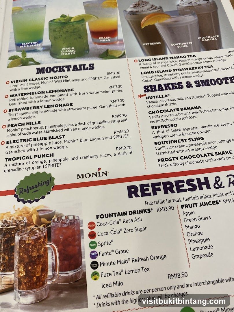 Mocktails, Shakes & Smoothies, Refresh & R