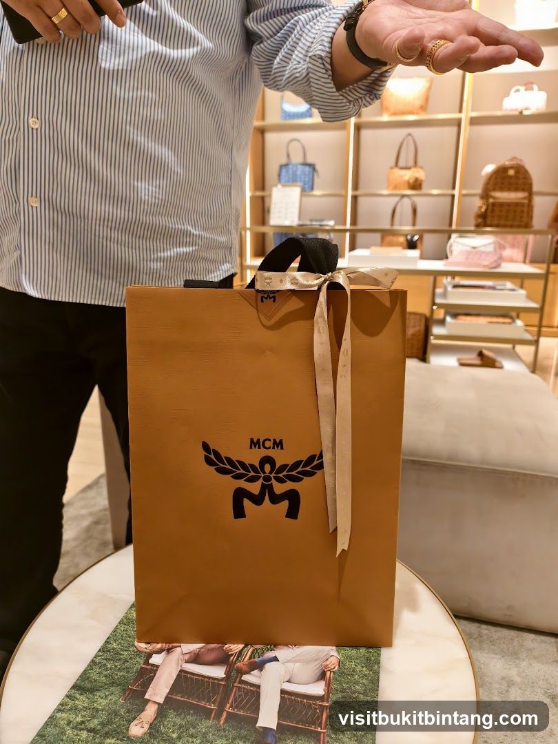 MCM Shopping Bag