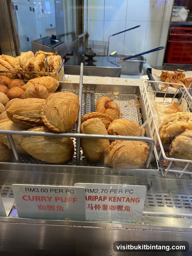 Fried Pastries Display