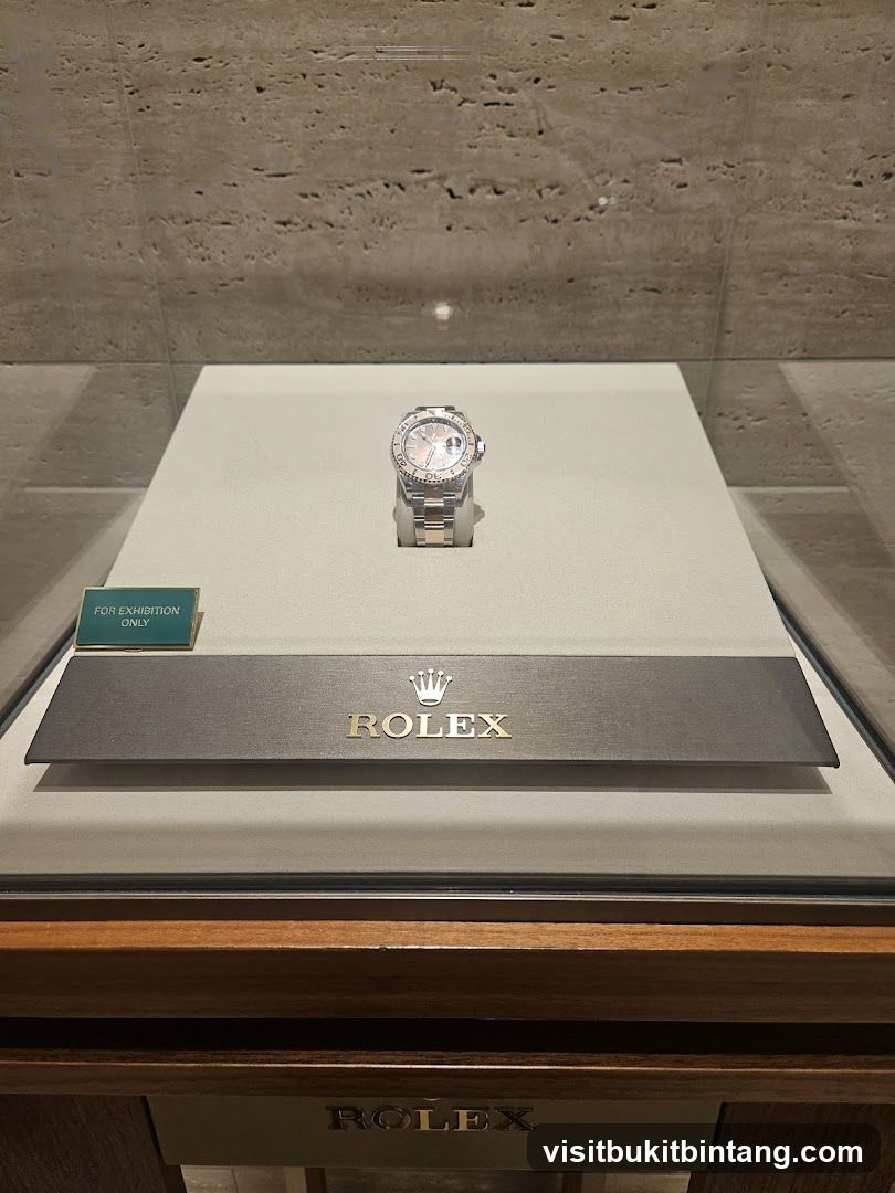 Rolex Watch Display