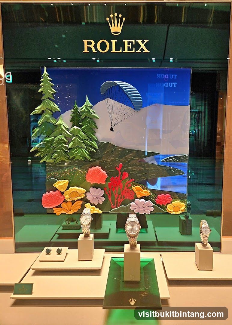 Rolex Window Display