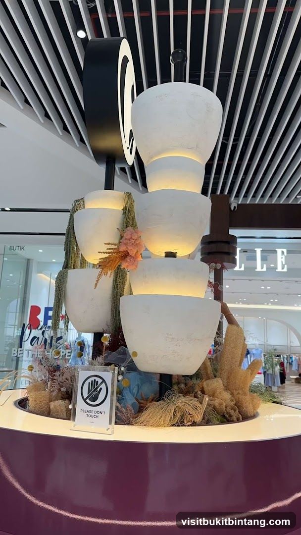 Decorative Display with Sign