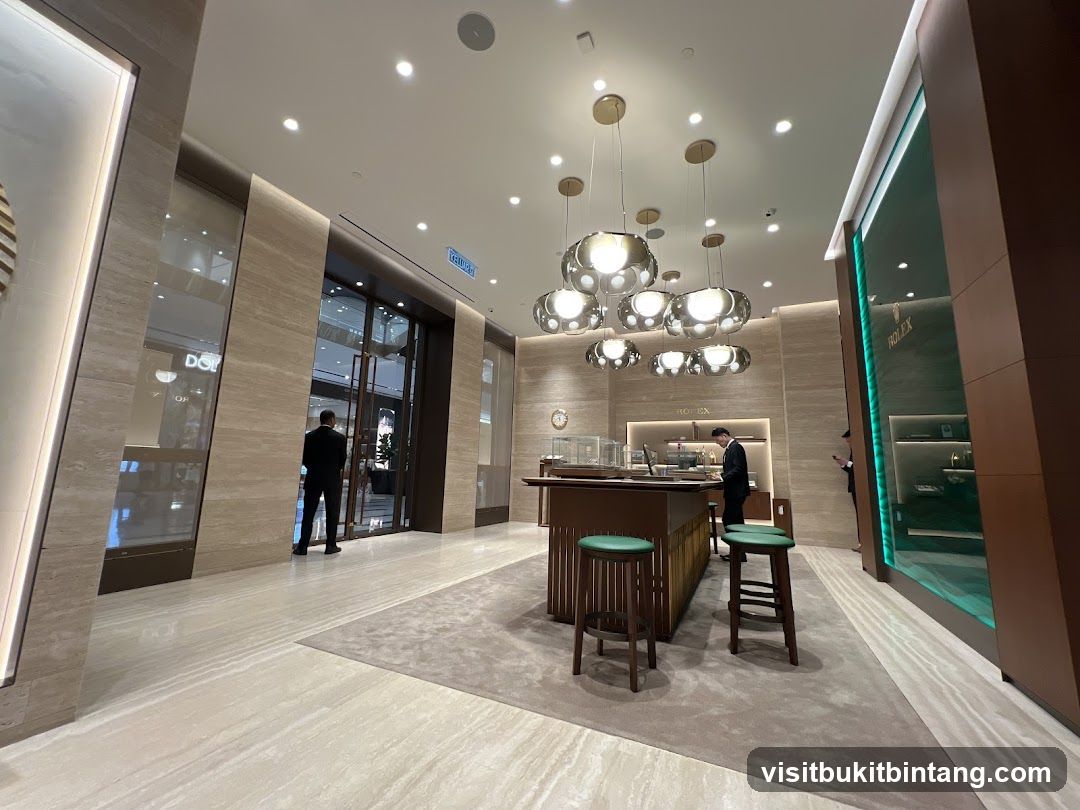 Luxury Watch Store Interior