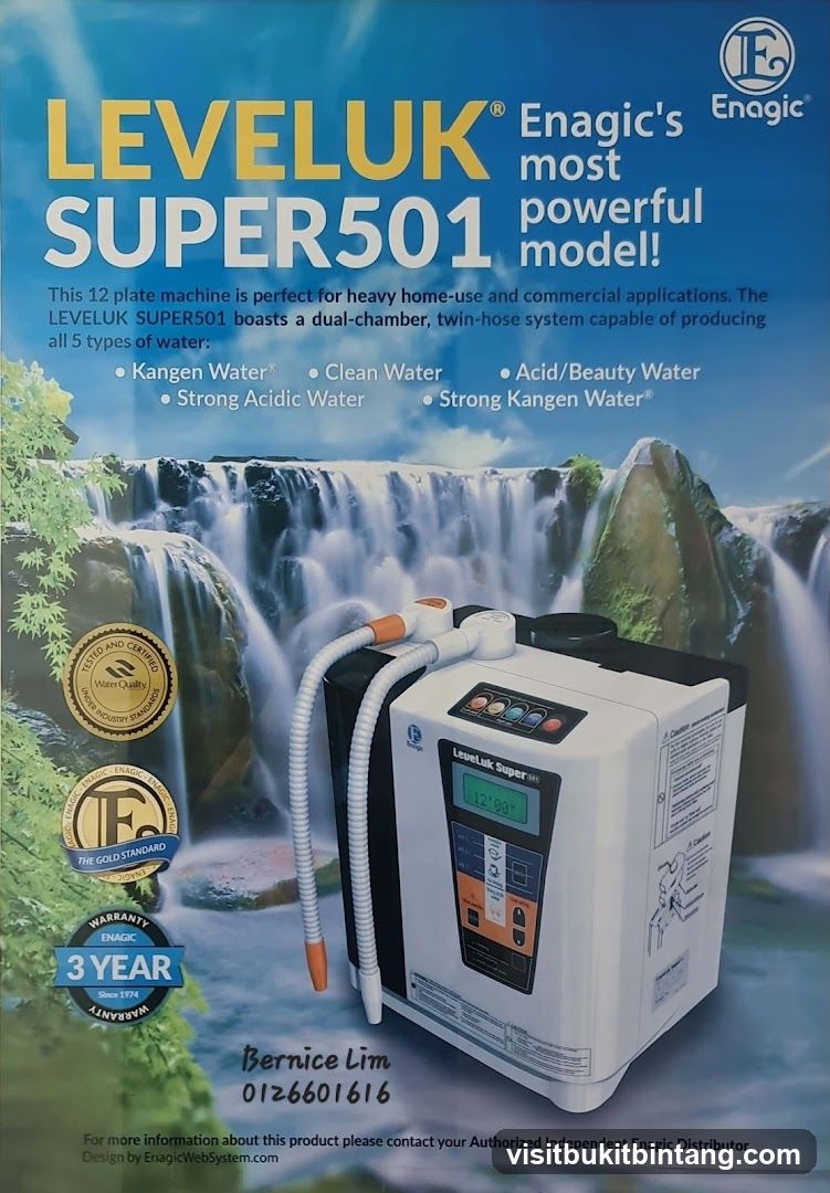 Enagic Leveluk Super501 Water Ionizer