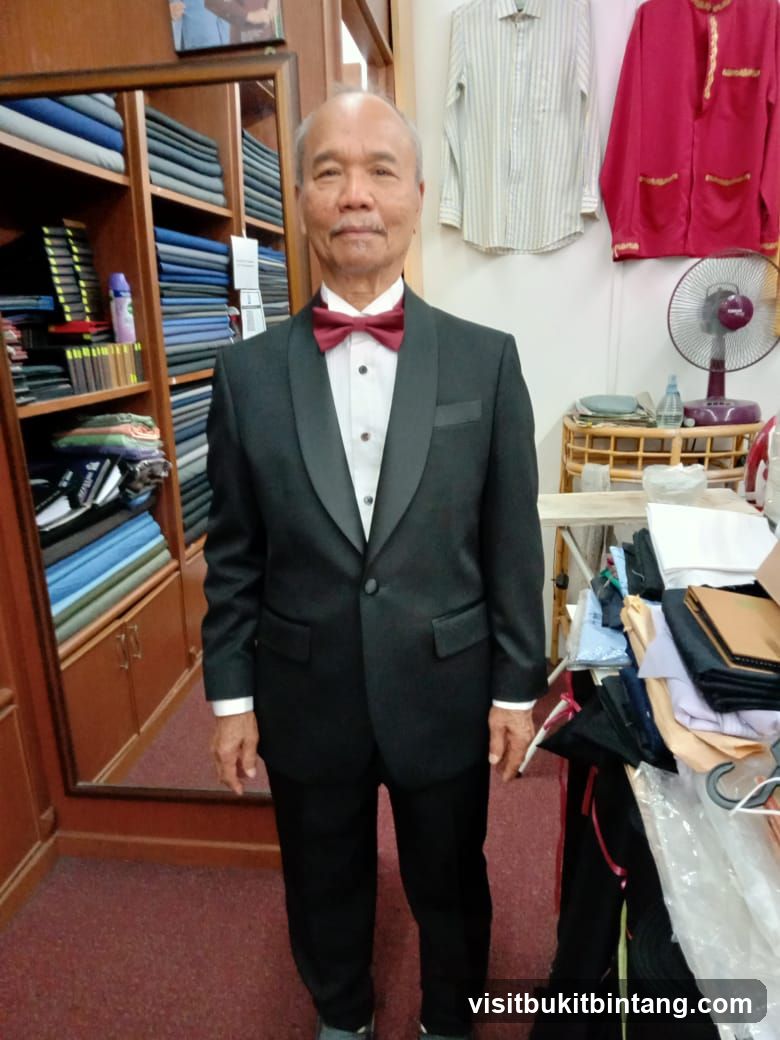 Tailor in a Tuxedo