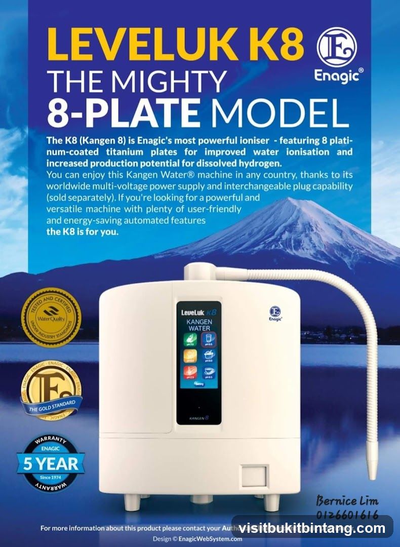 Enagic Leveluk K8 Water Ionizer