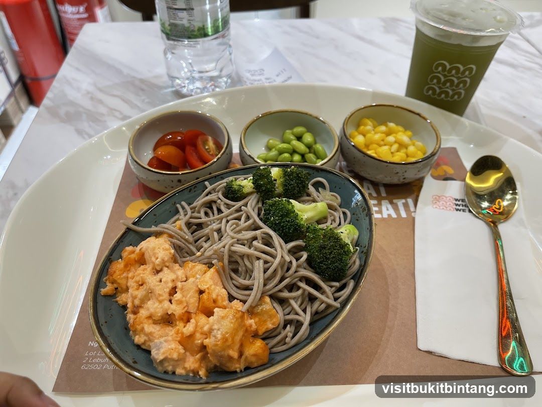 Soba Noodle Bowl with Sides