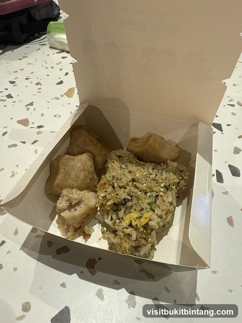 Takeout Box with Food