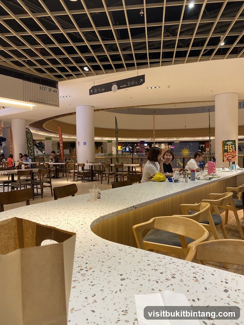 Food Court Seating Area