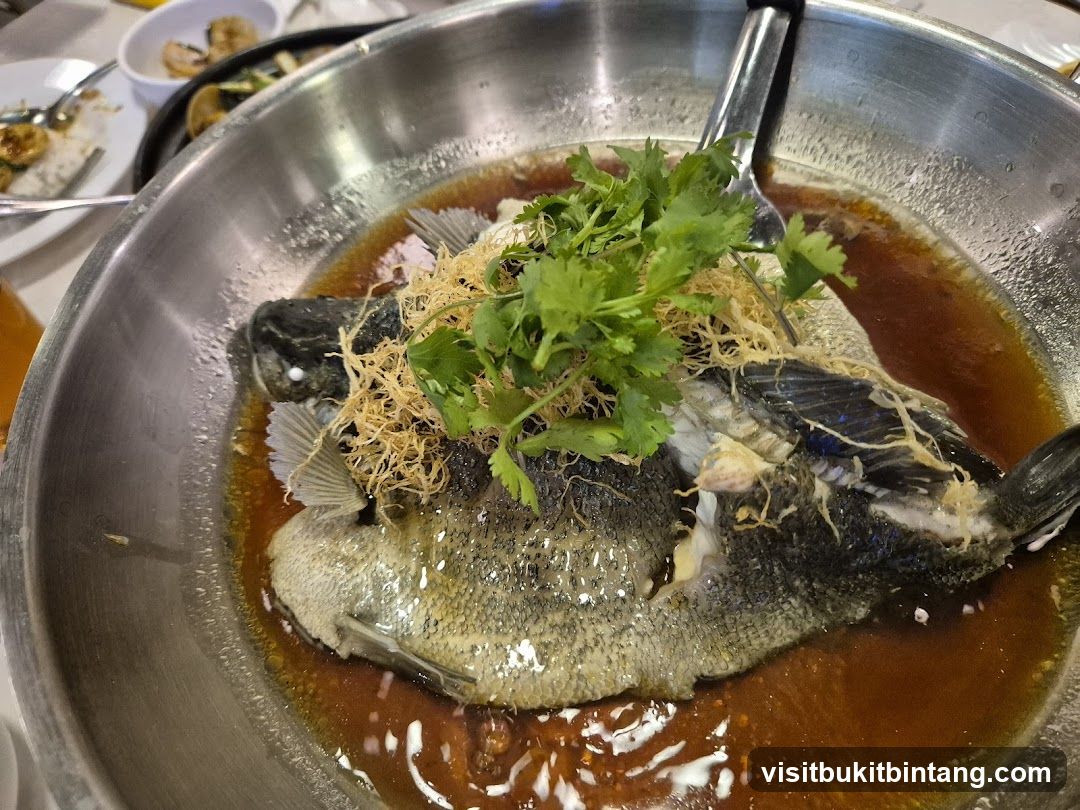 Steamed Fish Dish