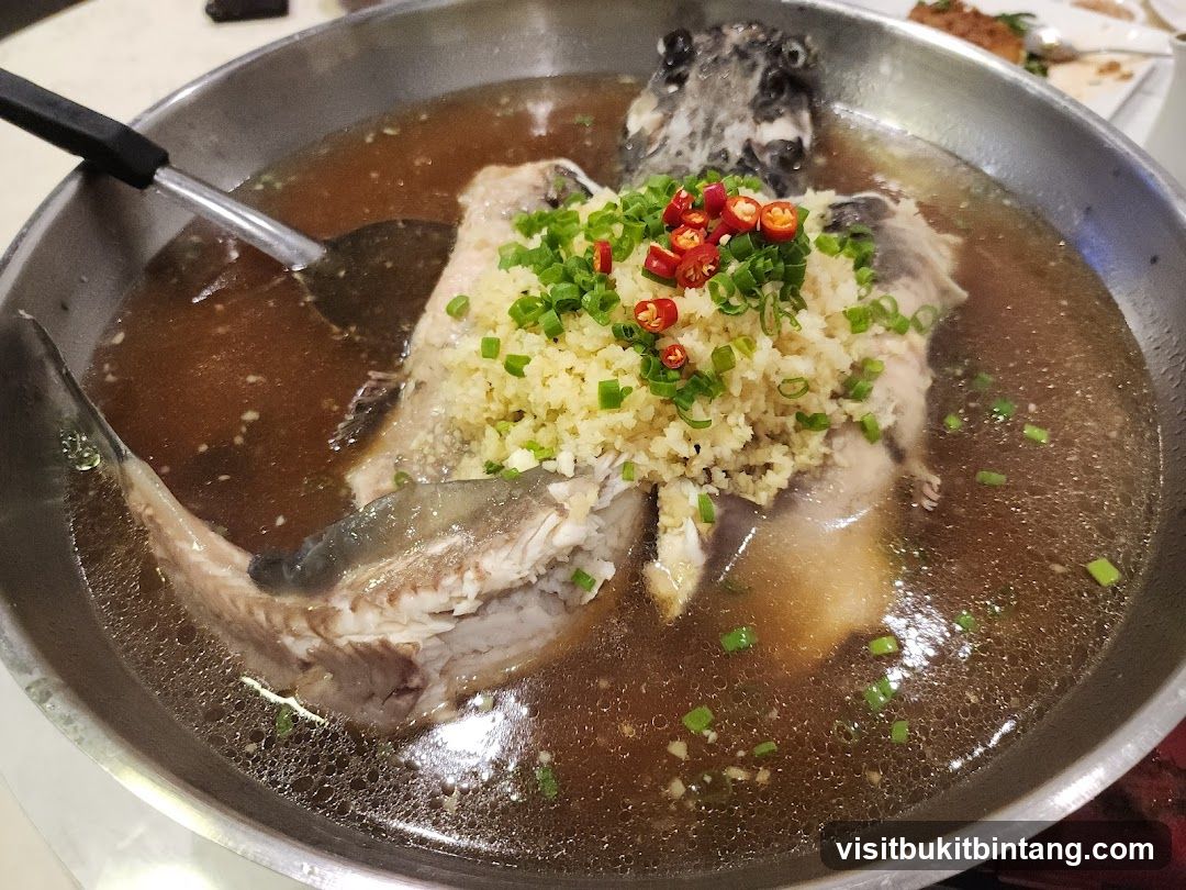 Steamed Fish Head Dish
