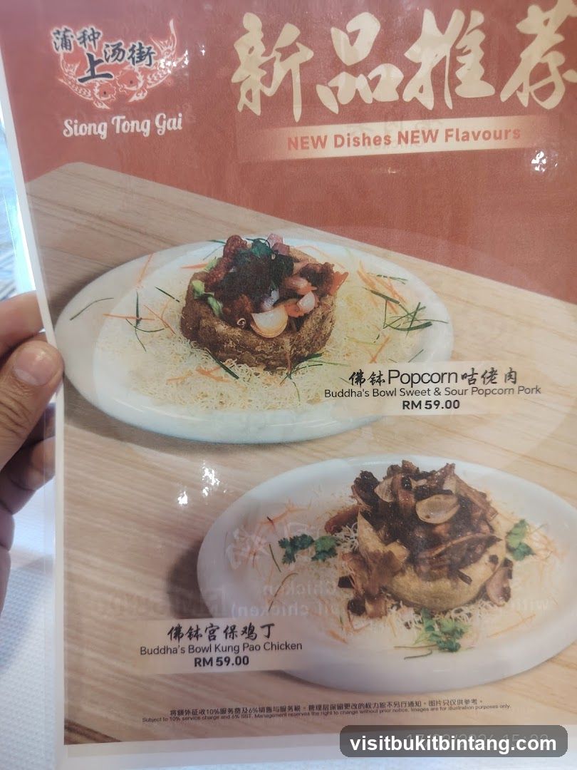 Siong Tong Gai New Dishes New Flavours
