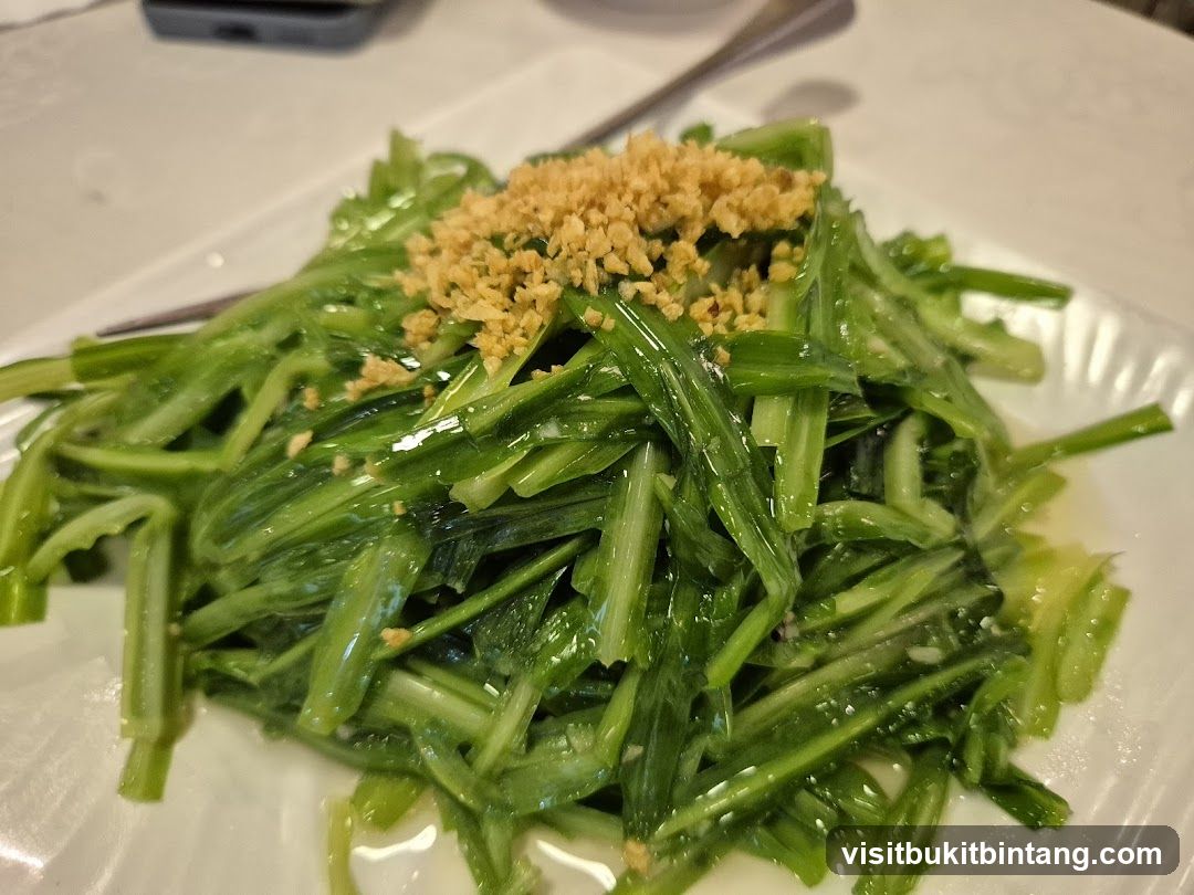 Stir-fried Greens with Garlic