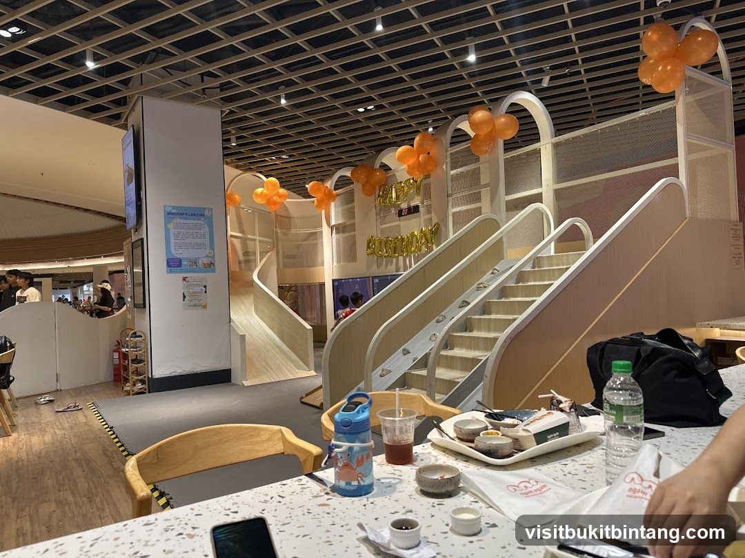 Indoor Play Area with Dining