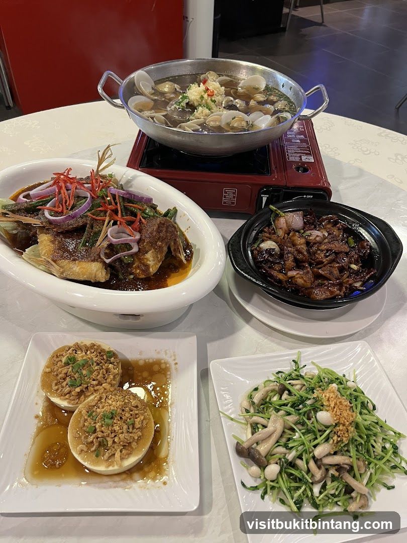 Assortment of Asian Dishes