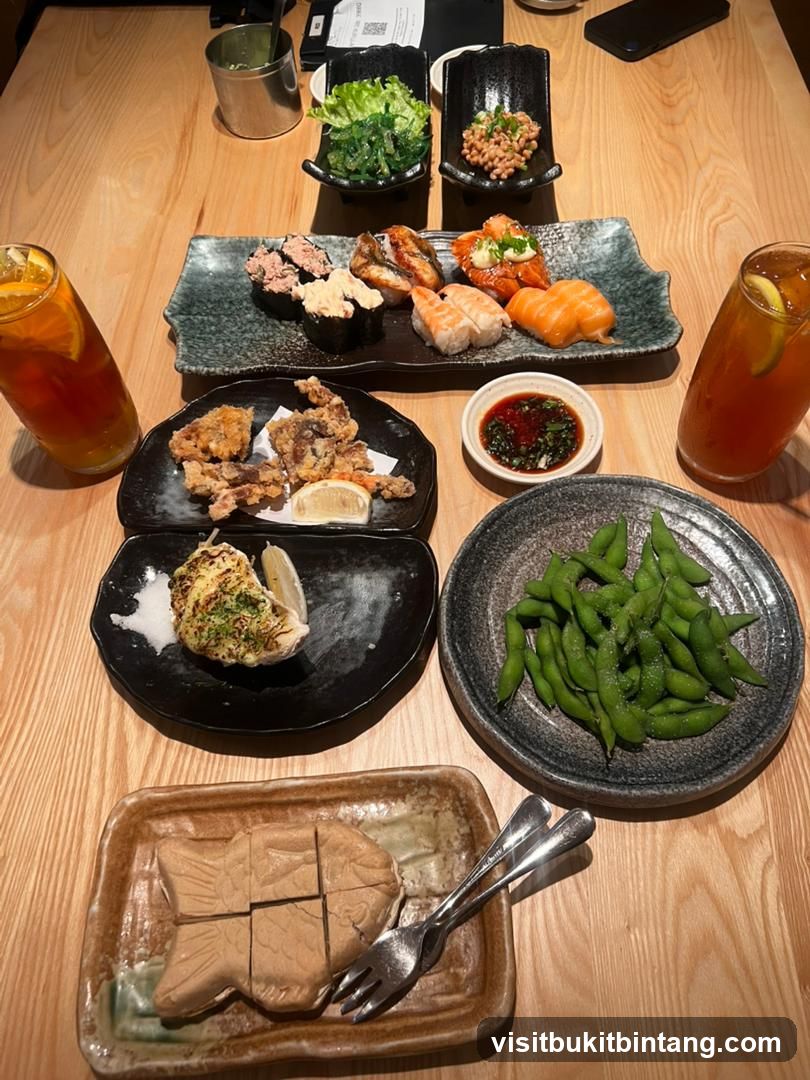 Japanese Food Spread
