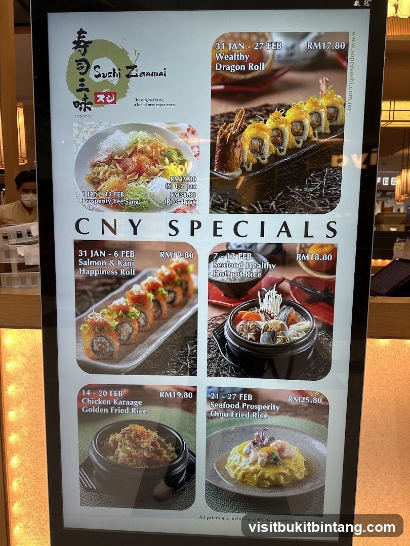 CNY SPECIALS