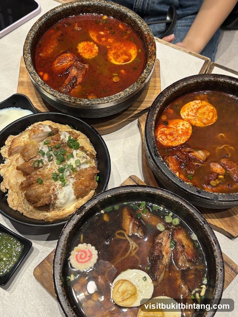 Assortment of Japanese Dishes