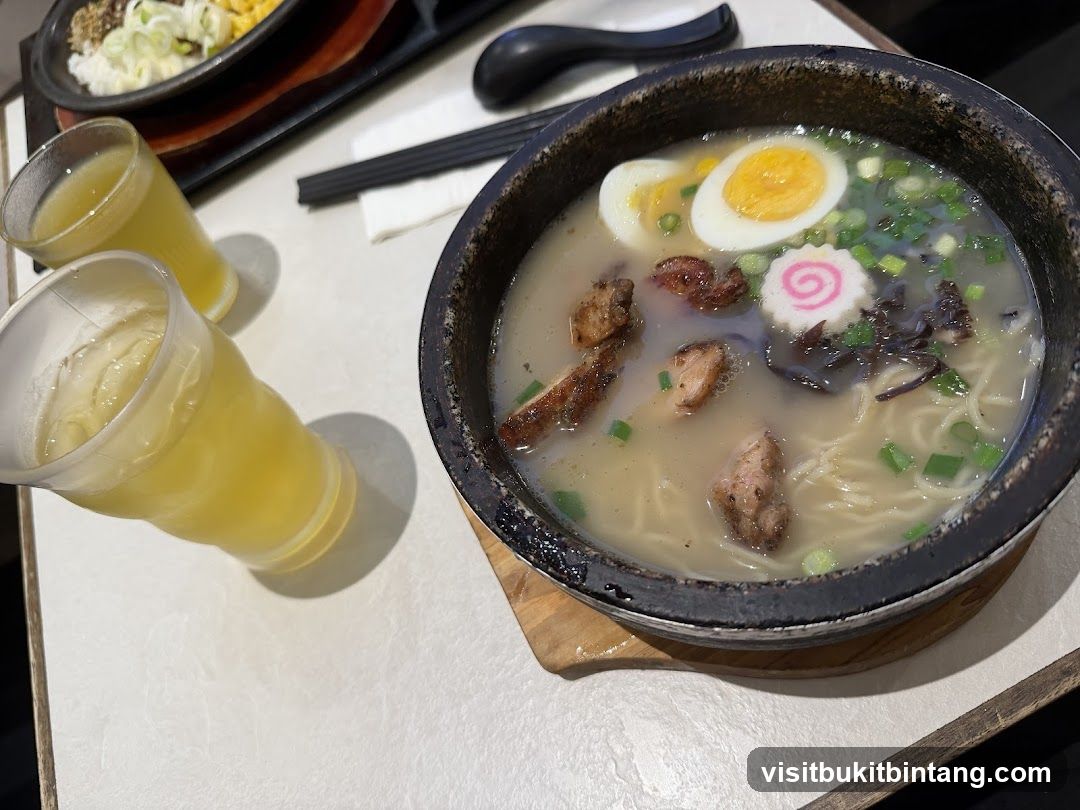Ramen and Drinks