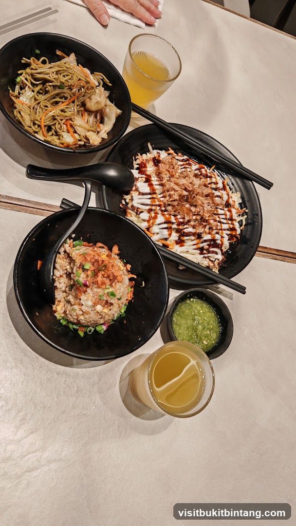 Asian Cuisine Spread