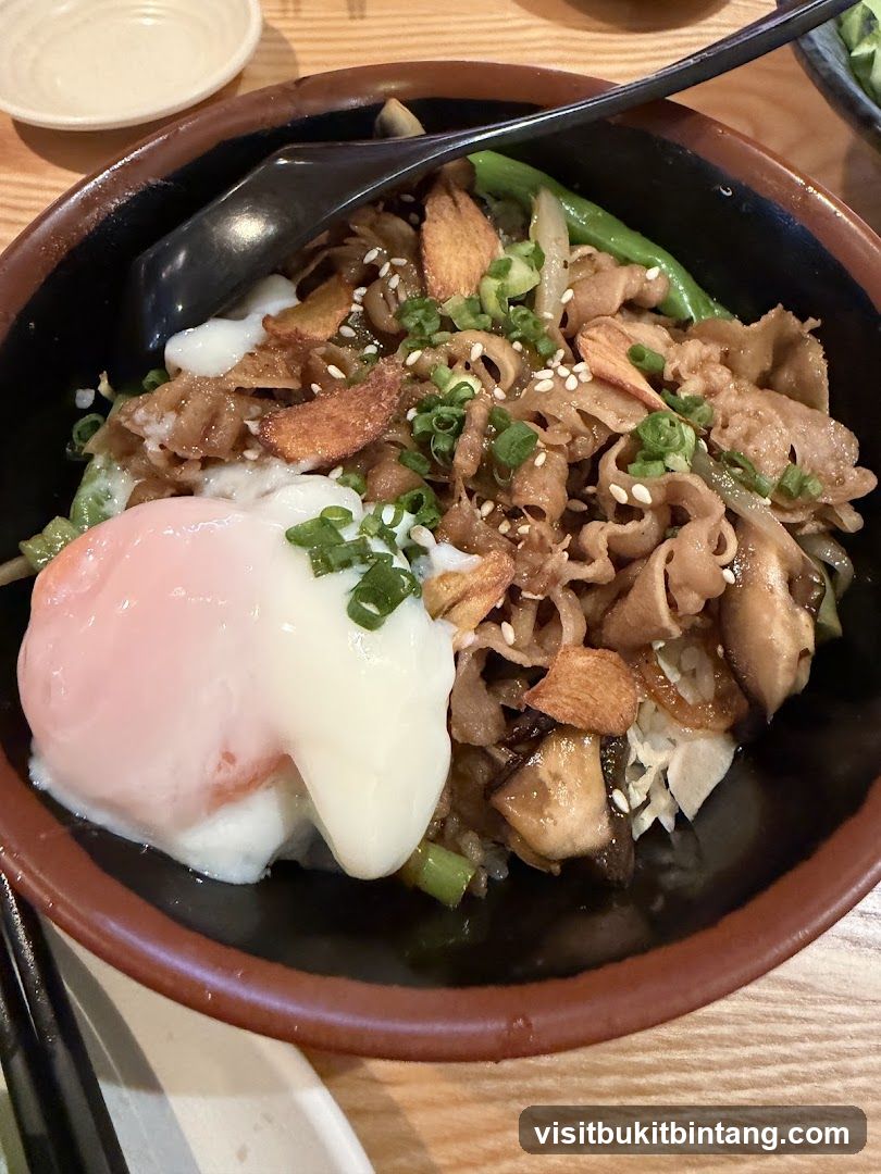Pork and Egg Rice Bowl