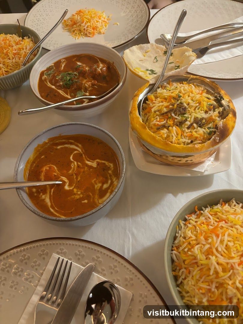 Indian Food Spread