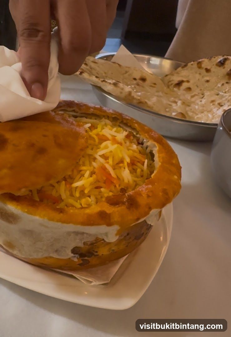 Biryani with Naan