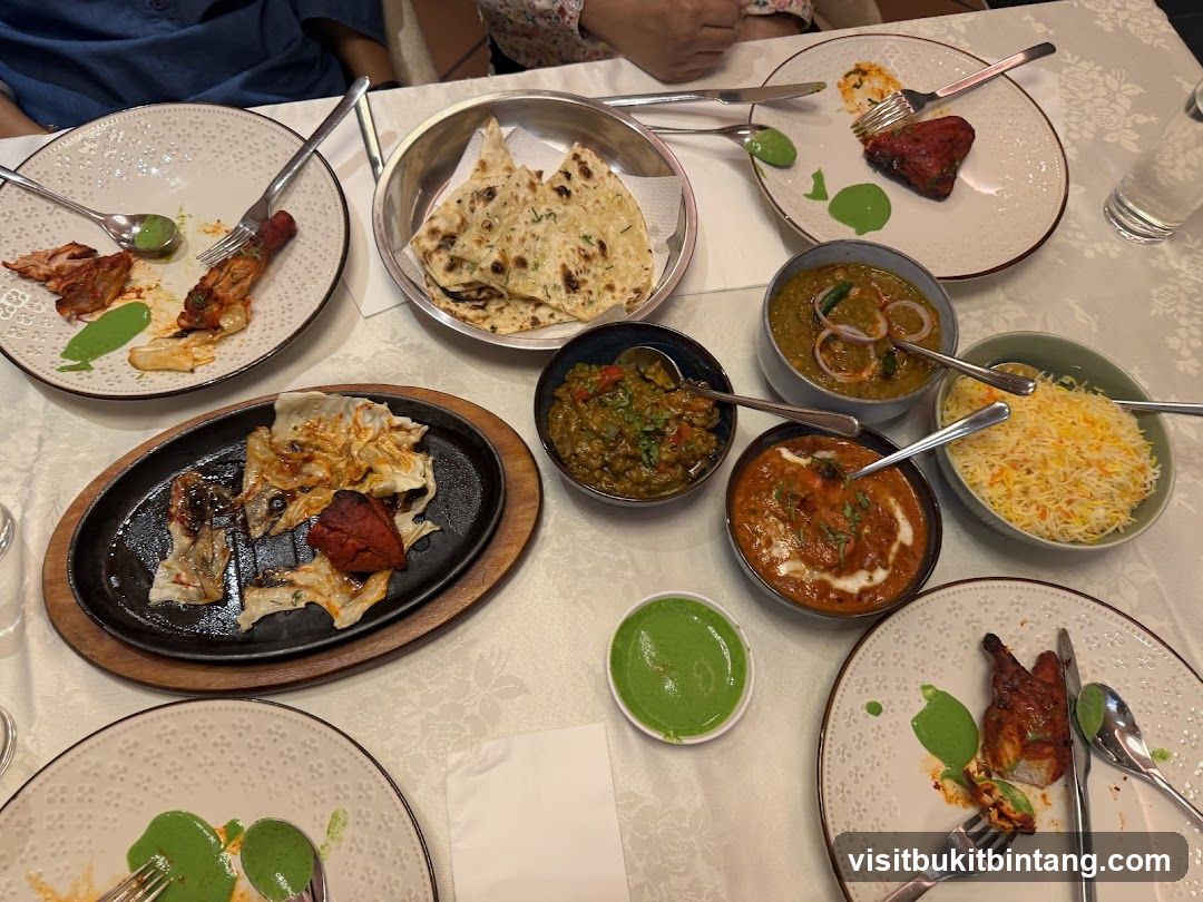 Indian Food Spread