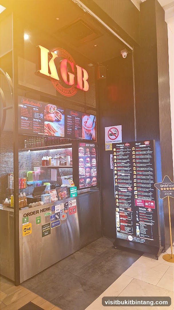 KGB Gourmet Burgers Counter