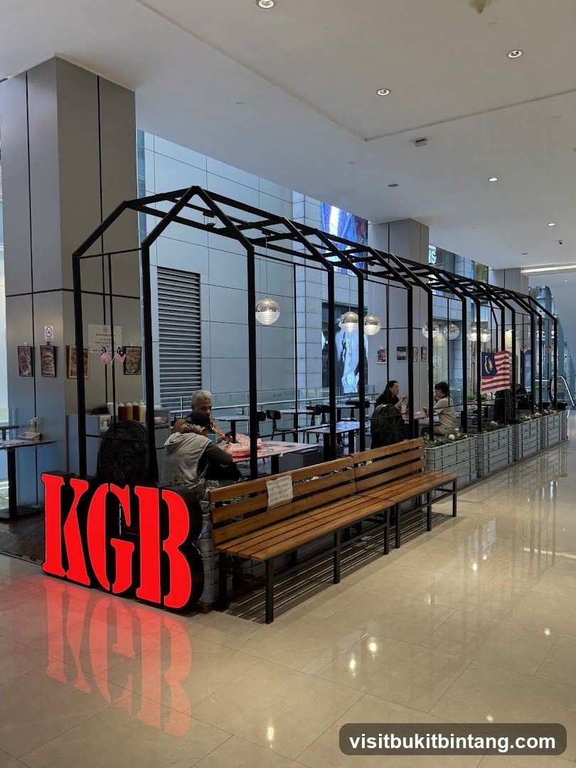 KGB Restaurant Seating Area