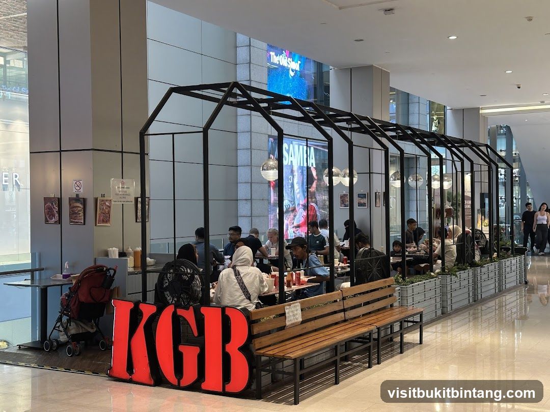 KGB Restaurant Seating Area