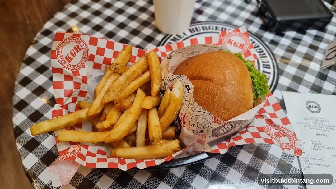 Burger and Fries