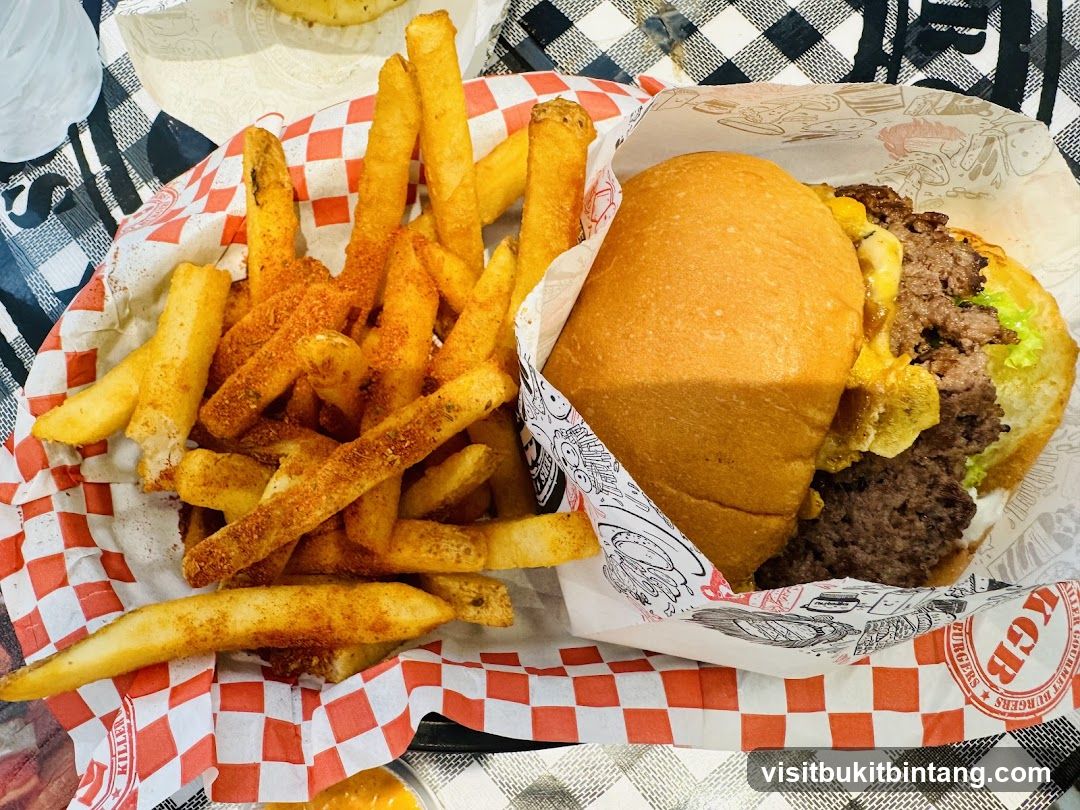 Burger and Fries